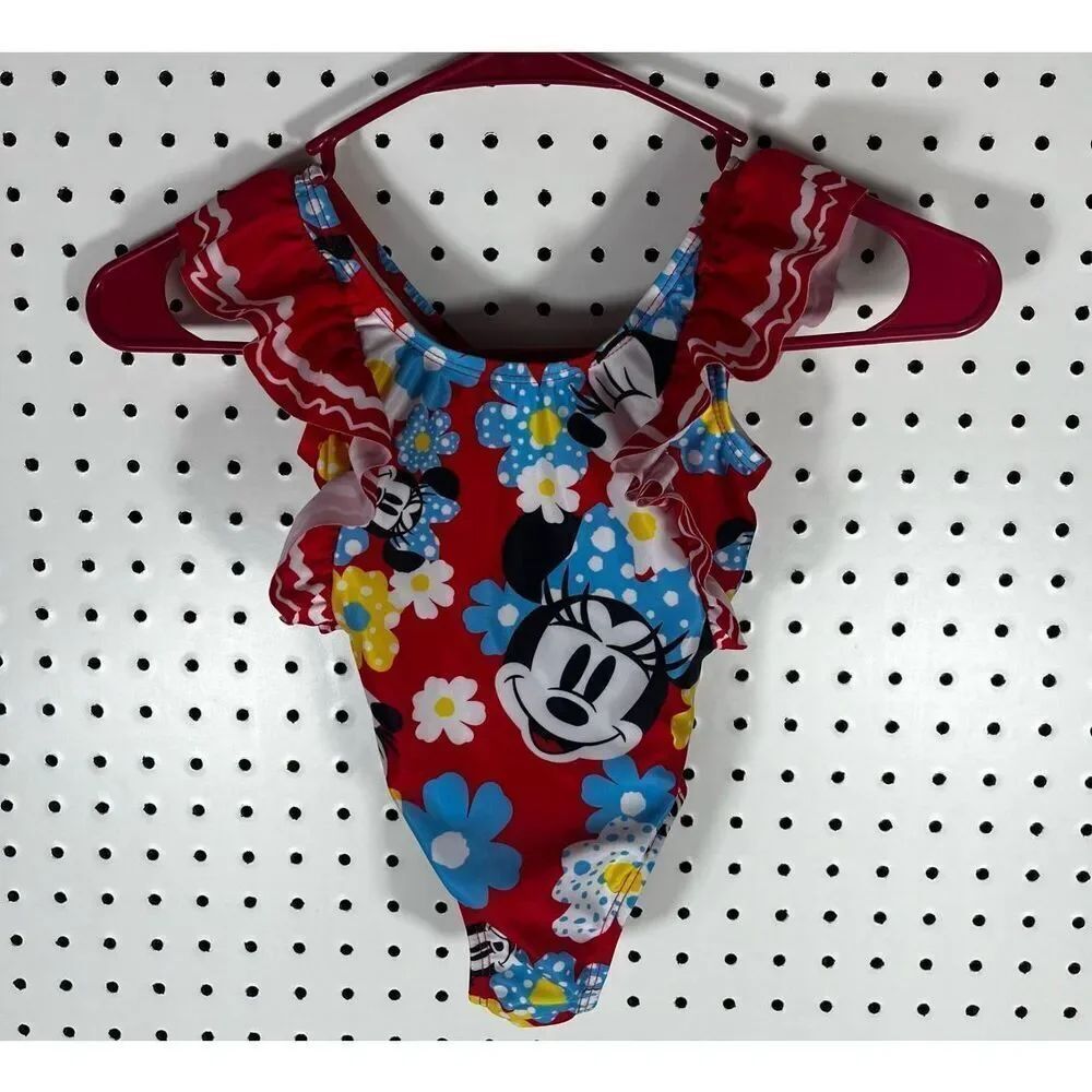 Girls toddler Disney Mickey Mouse one piece swimsuit